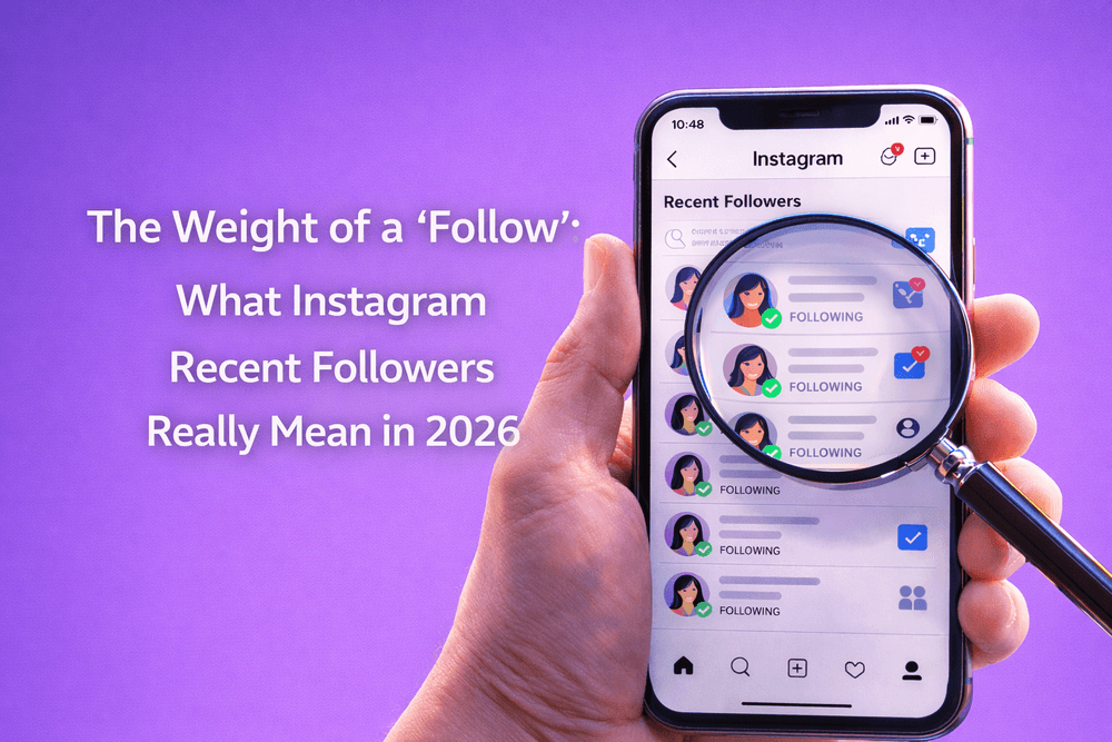 The Weight of a “Follow”: What Instagram Recent Followers Really Mean in 2026